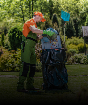 Professional garden clean-up