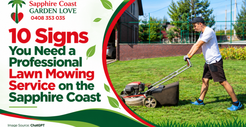 10 Signs You Need a Professional Lawn Mowing Service on the Sapphire Coast